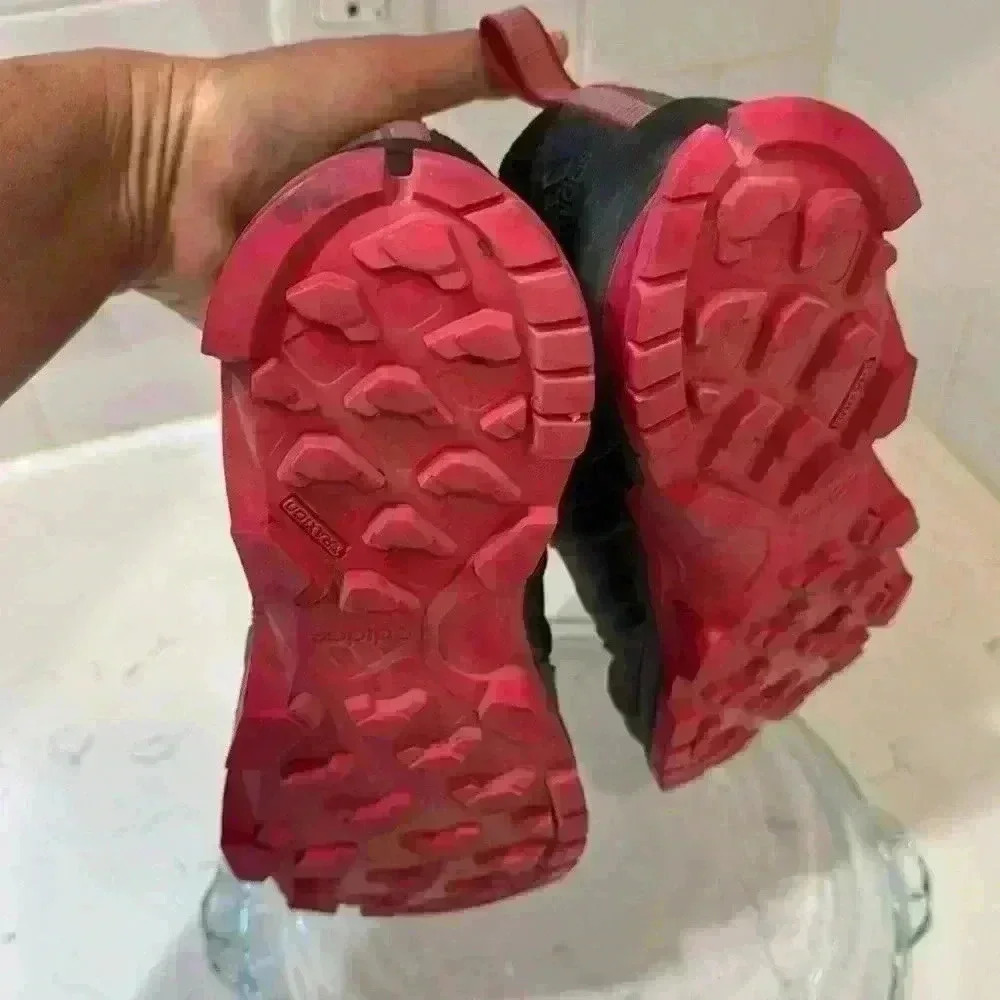 Adidas GSG TR Trail Running Shoes Women's Size 7.5 Black Pink - Picture 11 of 13